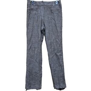 Carlisle Pants Womens Size 10 Brown Straight Leg Trouser Wool Blend Career Wear